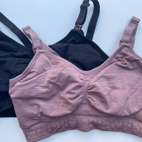 Kindred Bravely Other - Kindred Bravely Sublime Handsfree Pumping Bras in Pink and Black